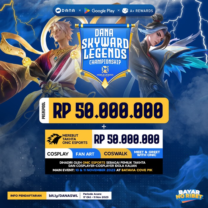 DANA Skywards Legends Championship: Turnamen E-Sports Mobile Legends Indonesia