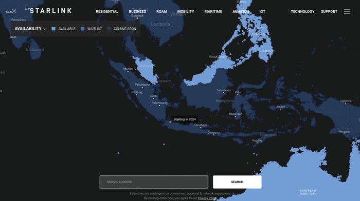 Status Starlink di Pasar Ritel Indonesia