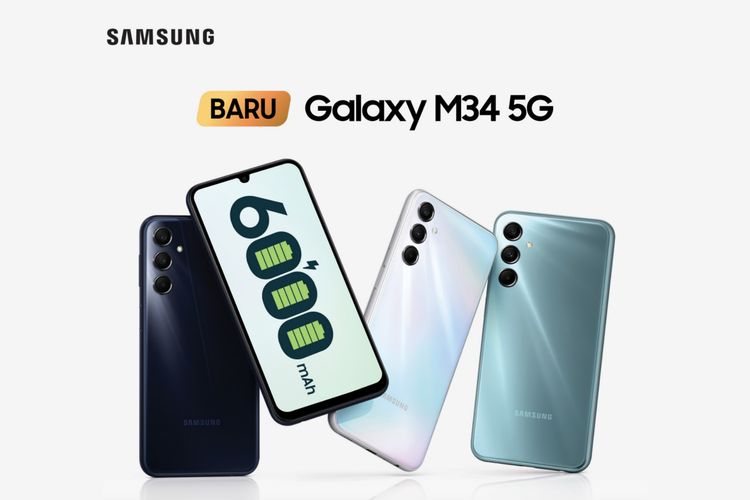 Peluncuran Smartphone Galaxy M34 5G di Indonesia