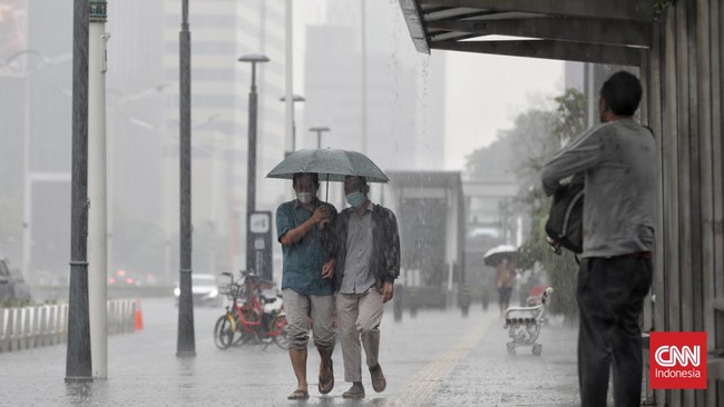 Prakiraan Cuaca Hujan di Wilayah Jabodetabek