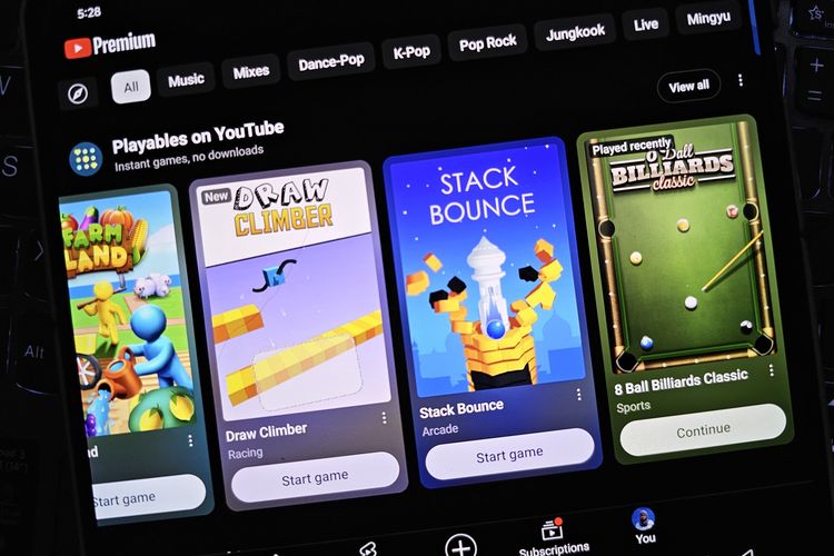 YouTube Introduces Game Feature "Playables" For Premium Users - Brave ...