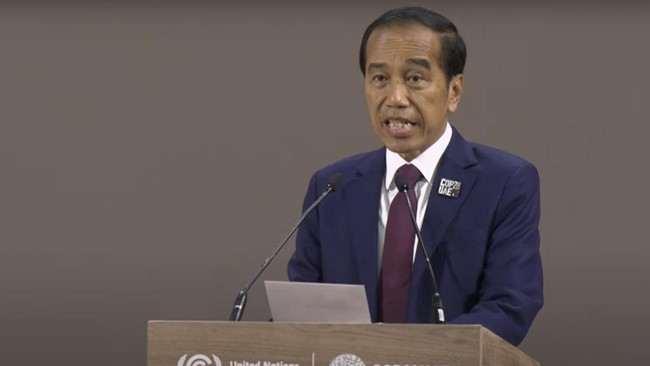 Jokowi Bicara tentang Ketahanan Pangan dan Food Estate di Konferensi Iklim COP28